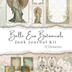 Belle Era Botanicals – Mini Junk Journal Kit